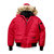 CANADA GOOSE红色男士短款羽绒服夹克外套 7999M-REDS码红 时尚百搭