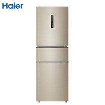 海尔（Haier）BCD-252WXPS 252升风冷无霜金色家用三门电冰箱 节能静音 抗菌面板 小冰箱 租房 净味(炫金 252L)