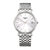 天梭(Tissot)手表心意系列休闲石英男表商务男士腕表 男款T52.1.481.31(白色 钢带)