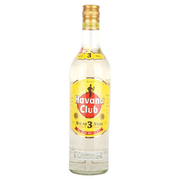 古巴哈瓦那俱乐部3年朗姆酒 750ml