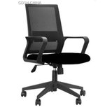 阁瑞馨员工电脑椅简约现代转椅升降职员椅人体工学网椅办公椅子(黑色 ZMD-037)