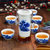 豹霖 陶瓷红茶茶具套装整套功夫茶具茶壶茶杯7件套(风景 礼盒装)