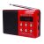 圣宝（Singbox）SV935 插卡收音小音箱(红色)