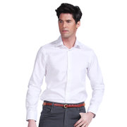 Lesmart/莱斯玛特 新款男装商务休闲白色衬衫 SL13611(白色 42)