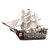 积木黑珍珠号加勒比海盗船拼装拼插礼物海牛号安妮女王号帝国战舰复仇女王号库克号(帝国战舰22001)