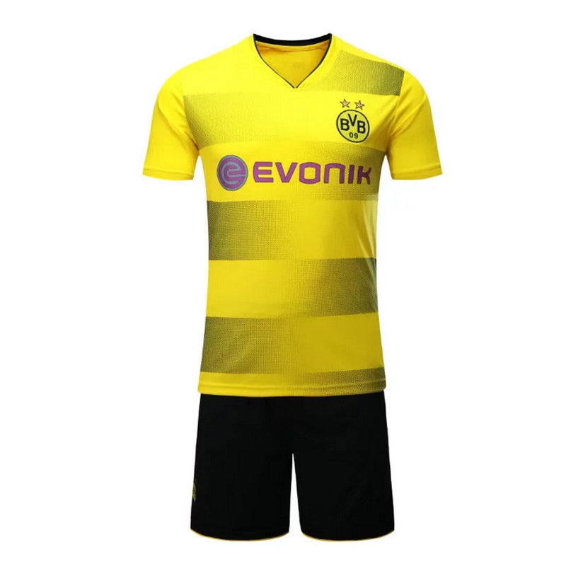 并力运动套装17-18新款俱乐部球衣多特足球服