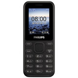飞利浦（Philips）E105 陨石黑 移动联通2G手机 双卡双待