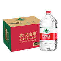 农夫山泉饮用天然水透明装4L*6 国美超市甄选