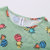 女童T恤2019夏季新品童装短袖上衣中小童可爱菠萝印花儿童T恤(140（建议身高130cm） 绿色)