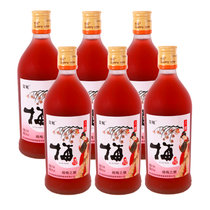 六瓶杨梅酒水果酒青梅酒蓝莓酒女士低度甜酒(杨梅酒 整箱)