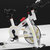 川野CY-300B健身车 2016款动感单车 升级护手手托 超软坐垫健身 室内塑身健身器械(雅典白/豪华版)