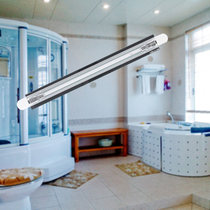 雷士照明 镜前灯 一字型洗手间厨卫壁灯 玻璃亚克力灯管条形8w 1035(8W 单色)