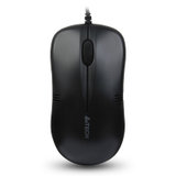 有线鼠标 办公鼠标 USB鼠标 笔记本鼠标 黑色X2只(黑色)