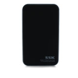 飚王/SSK 黑鹰二代T200 2.5英寸笔记本电脑移动硬盘子盒 USB2.0串口