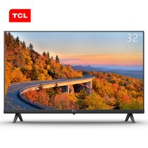 TCL 32L8H 32英寸液晶平板 智能网络WIFI 4GB内存 高清电视机(黑 32英寸)