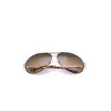 美国 Guess 盖尔斯 时尚男士飞行员太阳眼镜 GU6744 - GLD70