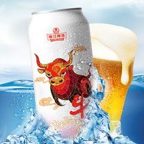 牛啤  珠江啤酒 精酿雪堡白啤酒500mL罐  单支装(单支)