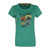 探路者新款T恤夏男女半袖速干圆领运动透气短袖TAJD81243(碧绿-女款)