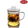 尚品志SPZ茶杯3SPS022D/SPS022竹节杯盖耐热高硅硼