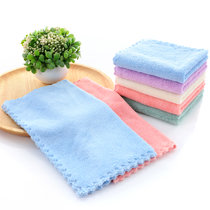 5条装  高密珊瑚绒洗碗巾(颜色随机)