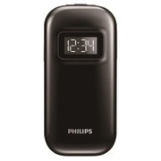 飞利浦（Philips）E320 翻盖手机 双卡双待 超长待机 超低辐射 老人机/备用机/经济适用(墨玉黑 【官方标配】)