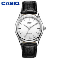 卡西欧男士石英表 Casio手表学生表小盘简约指针皮带男表(MTP-1094E-7A)