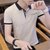 夏季短袖t恤男装韩版男士半袖打底衫圆领衣服修身体恤潮流13(100 均码)