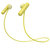 索尼（SONY）WI-SP500 无线蓝牙运动耳机 IPX4防泼溅 免提通话-黄色