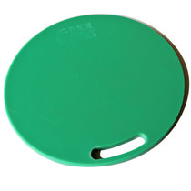 西派珂/CMCPACK 菜板塑料砧板水果案板切菜板子带把手无把手圆形刀板面板(彩色 规格300*15mm)(绿色 规格300*15mm)