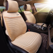 Mubo牧宝 KBY-W1506 新款五座通用汽车坐垫 冬款汽车坐垫 舒适保暖(米色)