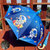 挖土机卡通自动小学生男女孩儿童宝宝小孩遮阳长柄晴直柄创意雨伞(浅蓝色)