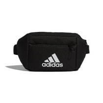 Adidas阿迪达斯单肩包男斜挎胸包女休闲腰包户外肩包运动挎包(ED6876黑色)
