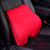 富安途汽车腰靠记忆棉腰垫车载车用护腰腰部靠垫靠背腰托腰枕用品(红色黑边 单个)