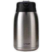 虎牌(Tiger) 304不锈钢真空保温壶便携热水瓶咖啡壶 PWM-A16C 1.6L 不锈钢色(XC)