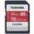东芝（TOSHIBA）16G SDHC存储卡Class10-48MB/s高速升级 红色