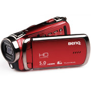 明基（BenQ）D28高清数码摄像机（中国红）