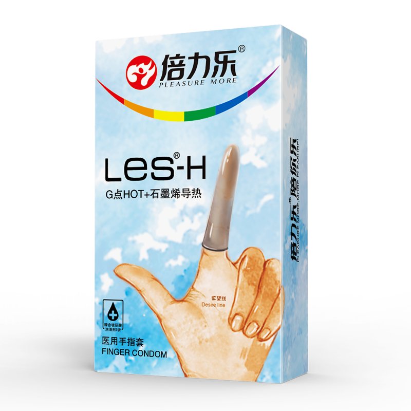 倍力乐 les手指套***套情趣指套男女用抠抠套成人情趣