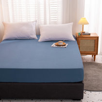 水洗棉磨毛床笠简约纯色单件床罩床单罩防尘套床套1.5/1.8m床垫套保护罩(宾利兰)
