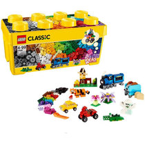 正版乐高LEGO 经典创意系列 10696 经典创意中号积木盒 积木玩具(彩盒包装 件数)