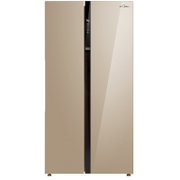 美的(Midea) BCD-521WKM(E)521升 纤薄机身 电脑控温时尚家用大容量对开门冰箱(阳光米）制冷节