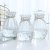 北欧创意玻璃花瓶透明水培绿萝植物玻璃花瓶家用插花客厅装饰摆件(15新诺透明（3个） 大)