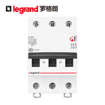 罗格朗Legrand空气开关家用小型1P2P3P4P空开16A20A32A63A总电闸断路器(3P32A)