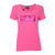 ArmaniEA7系列阿玛尼女装 女士圆领短袖T恤 休闲纯棉半袖t恤90564(粉红色 L)