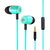 赛歌图 C16手机耳机入耳式有线游戏耳麦电脑音乐运动耳机iphone苹果vivo华为OPPO耳塞 蓝色