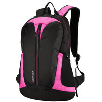 汉诺斯luckysky 时尚运动男女学生双肩包户外休闲背包登山旅游包包(粉色 小号)