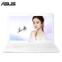 华硕（ASUS）R417SA3160 14英寸 便携式笔记本电脑 四核N3160/4G/WIN系统(白色)
