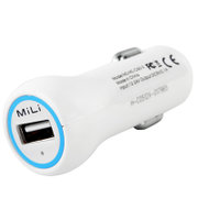MiLi Smart HC-C60车载充电器（白色）（5V/2.1A）