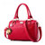 DS.JIEZOU女包手提包单肩包斜跨包时尚商务女士包小包聚会休闲包拎包手腕包2006(酒红色)