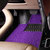 乔氏汽车脚垫环保地毯丝全包围宝马5凯越福克斯凯美瑞路虎科鲁兹翼虎速腾迈腾专车专用定制脚垫(御尊系列-高贵紫)