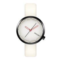 史努比旗舰店2021新款简约气质复古潮流小众初高中学生女石英手表(白色 皮带)